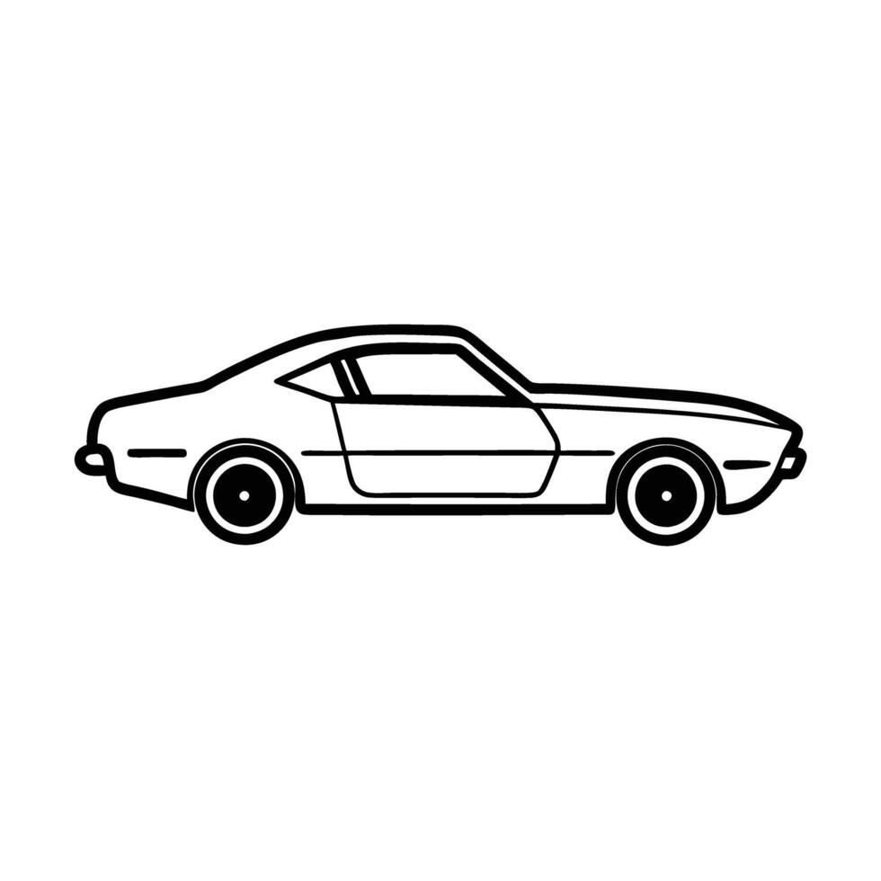 Dynamic12 minimalist line art design for muscle in white background vector