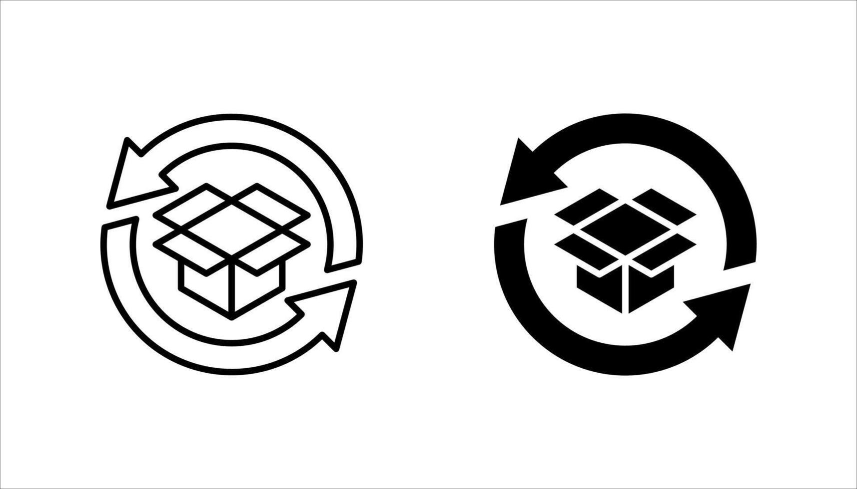 supply chain icon set on white, vector