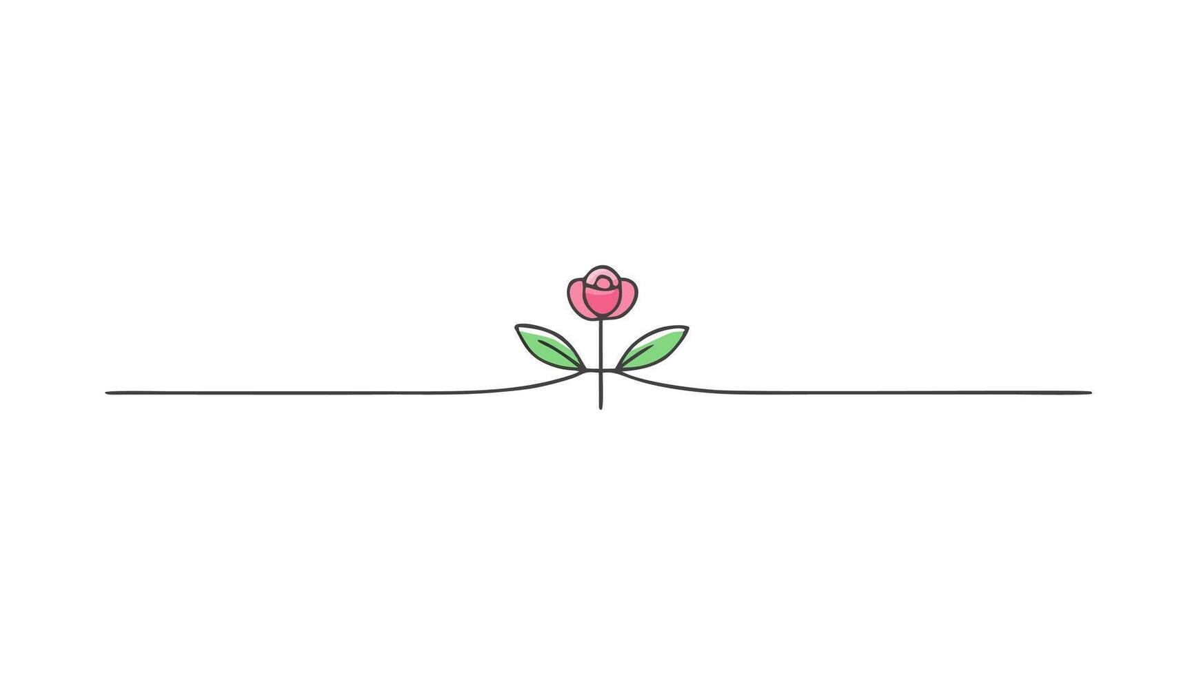 Minimalist Floral Ornament and Graphic Design vector