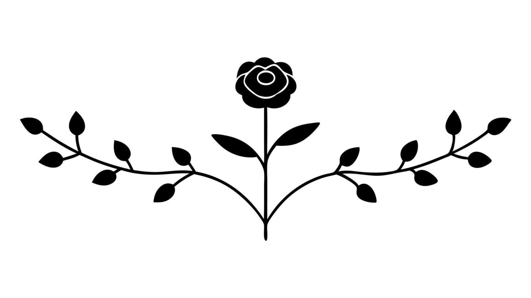 Beautiful Flower Ornament for Creative Decorative Projects vector