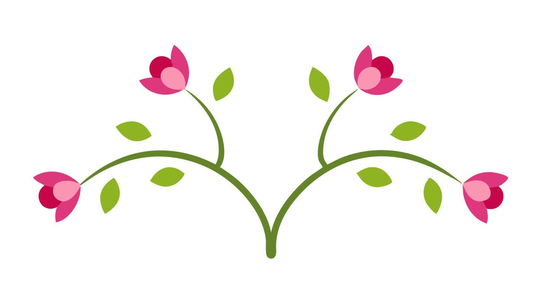 Elegant Floral Ornament for Decorative Design Elements vector