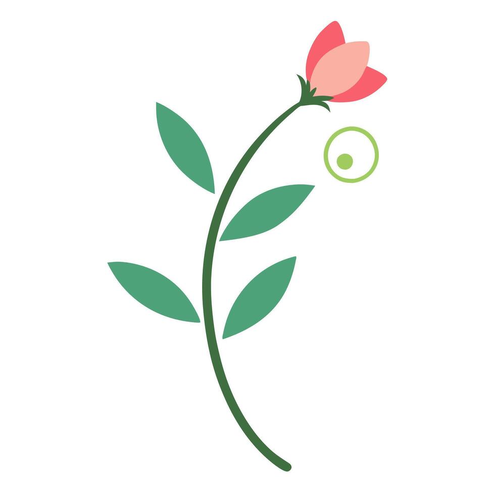 Floral Flower Ornament for Decorative Design and Artwork vector