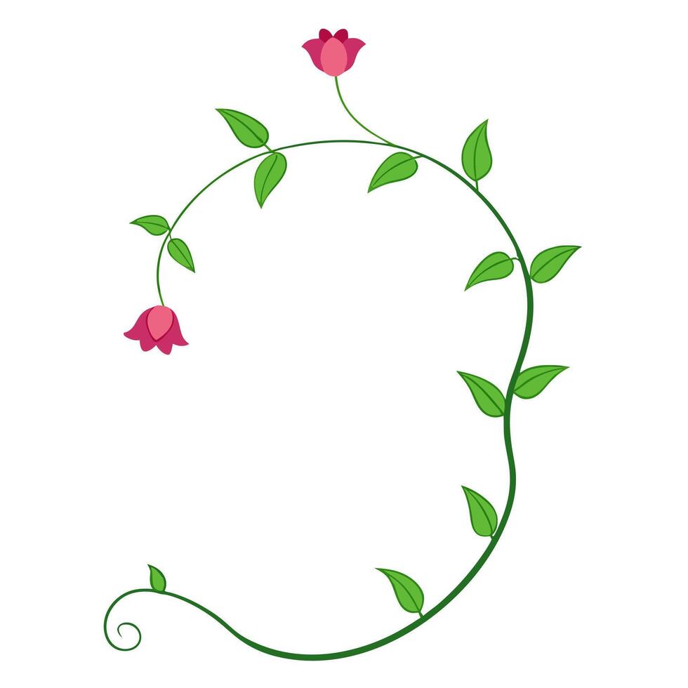 Floral Flower Ornament for Decorative and Artwork vector
