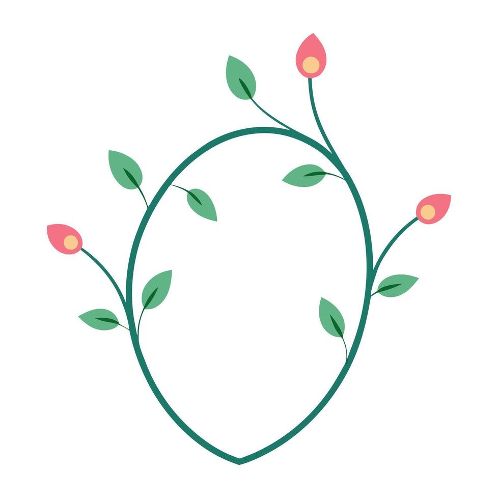 Floral Flower Ornament for Design and Artwork vector