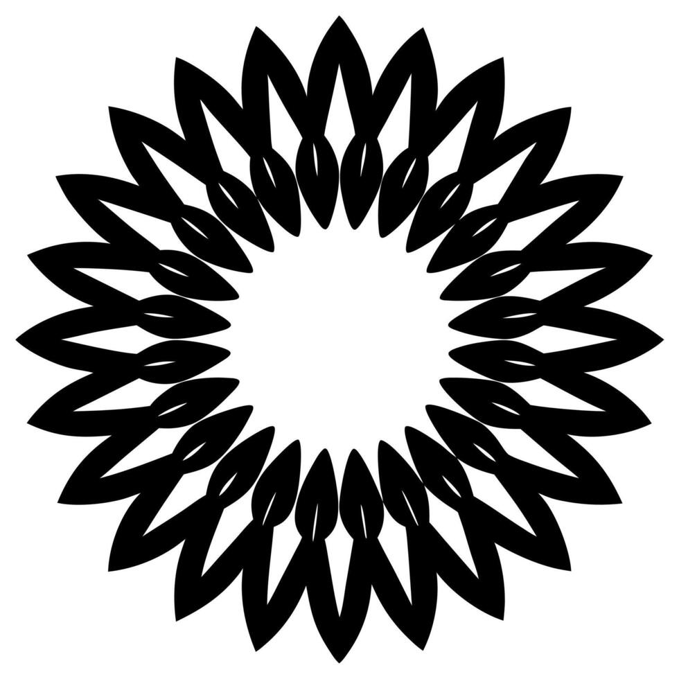 Creative Floral Flower Ornament for Unique and Stylish vector