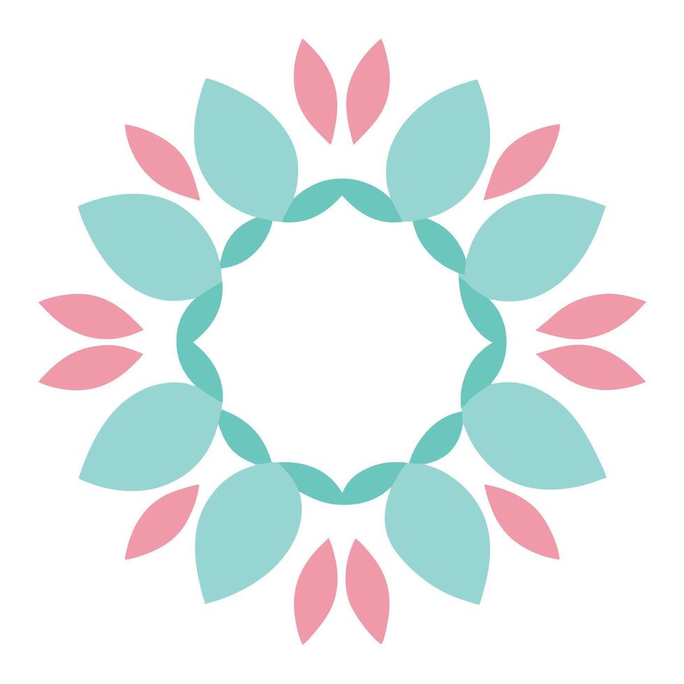 Elegant Floral Ornament Design for Beautiful Decorations Home or Event Themes vector
