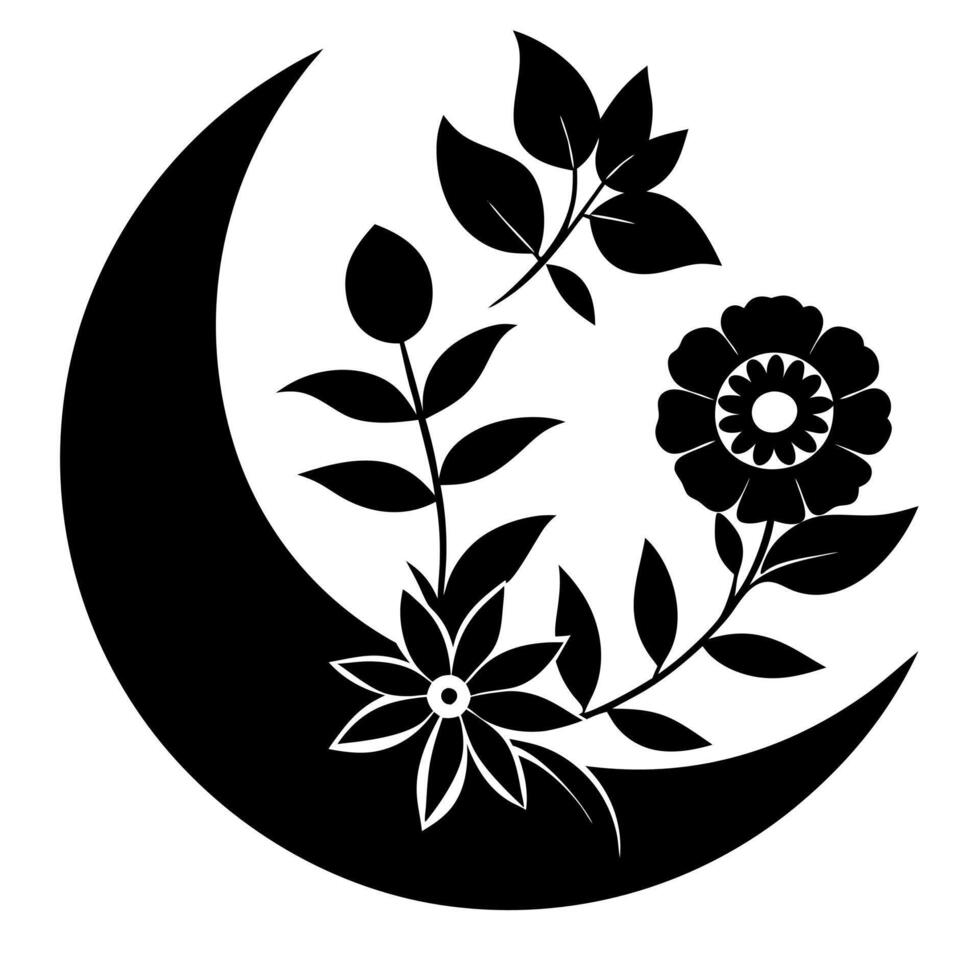 Vibrant Floral Flower Ornament Design Modern and Trendy Decor vector