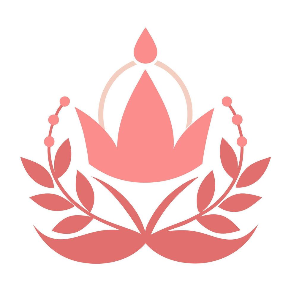 Floral Flower Ornament Design for Elegant Home Decor and Modern Projects vector