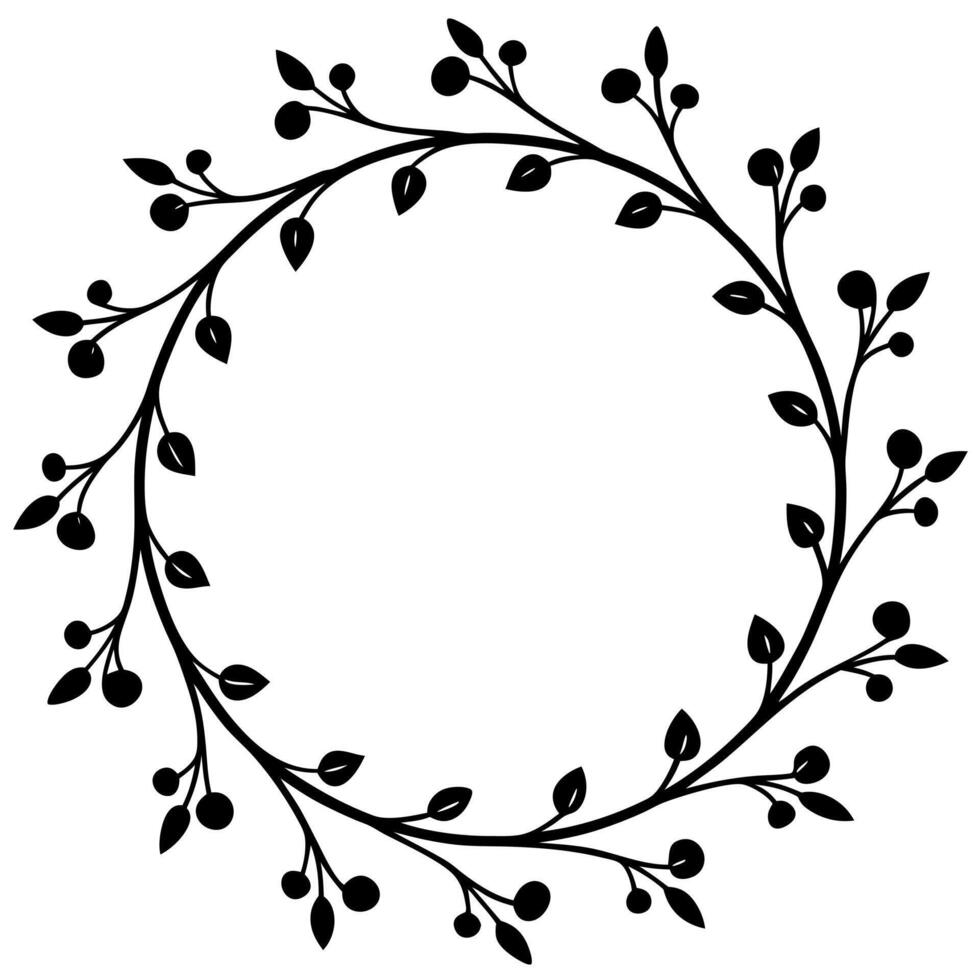 Colorful Floral Circle Design with Vibrant Blossoms and Decorative Petals vector