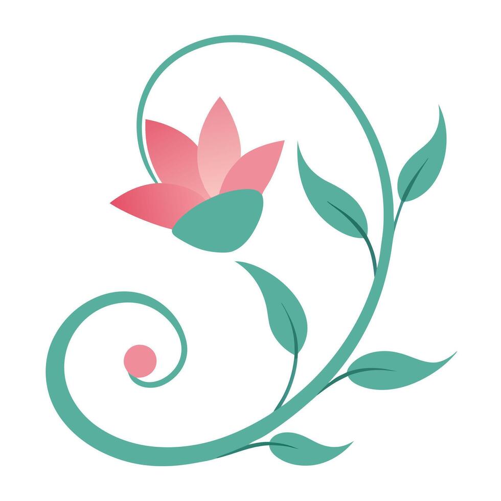 Exquisite Flower Ornament for Professional Design and Decoration vector