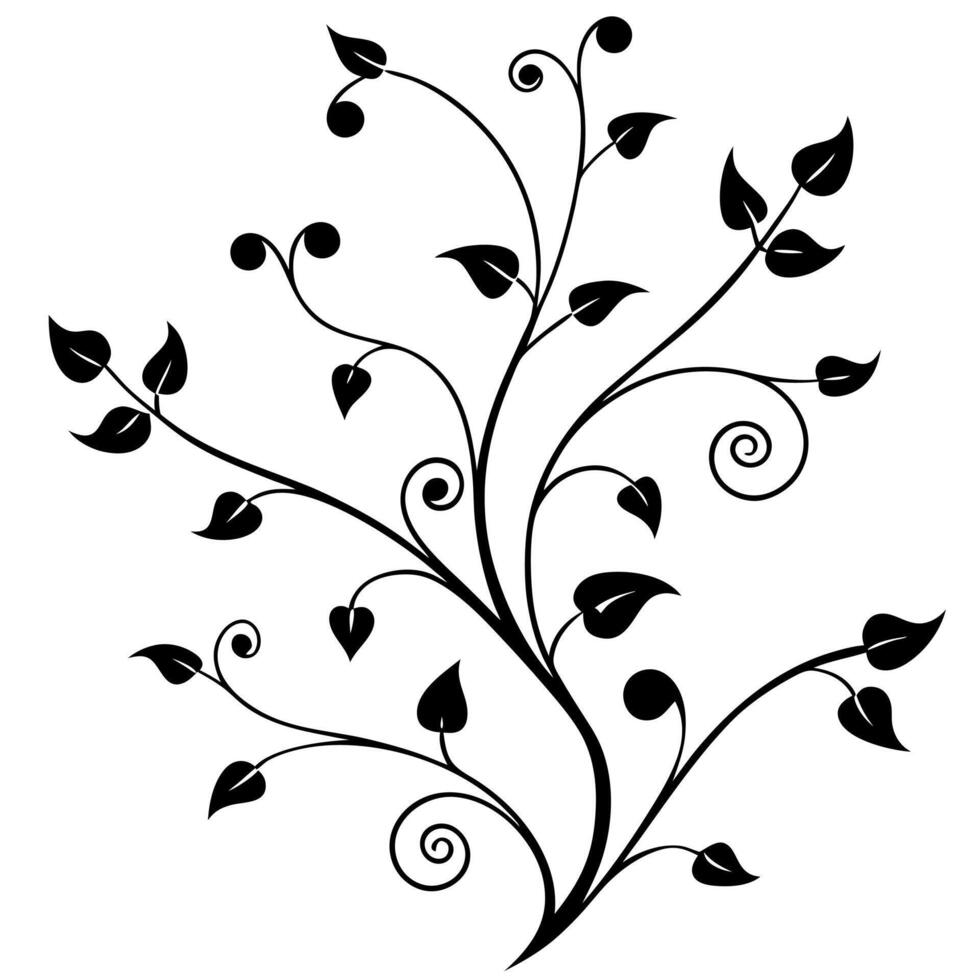 Elegant Floral Flower Ornament Design for Creative Decorations and Artistic Project vector
