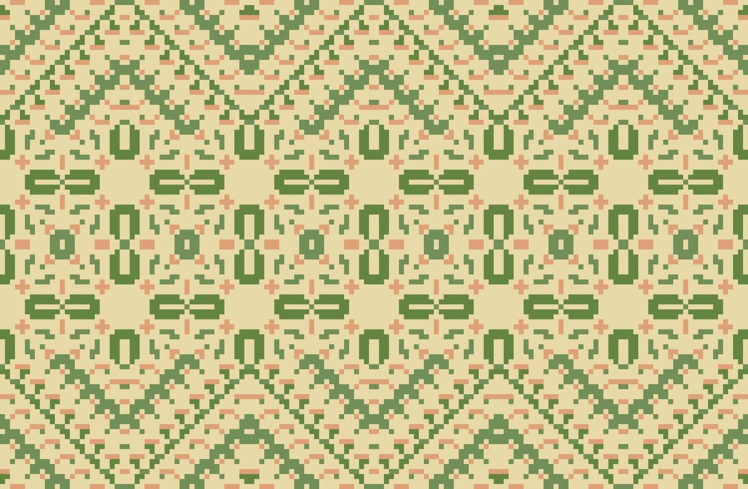 Abstract Korea Traditional Patternfolk Embroidery, Aztec Geometric Ornament Print. Design for Carpet, Wallpaper, Clothing, Wrapping, Fabric vector