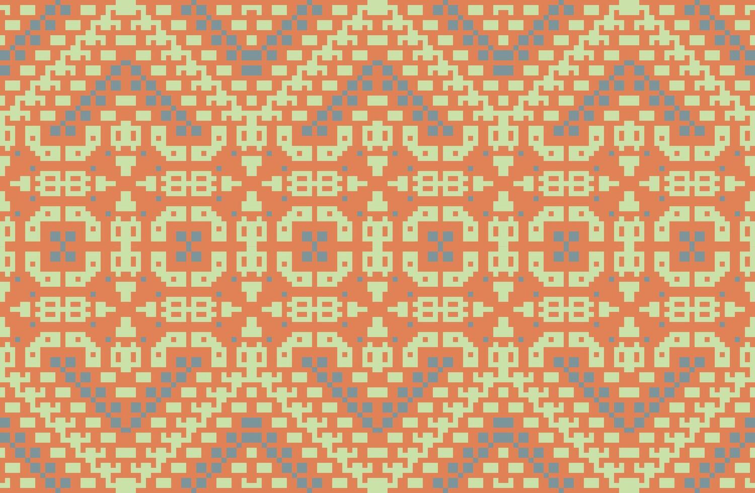 Textile Background Colorful Abstract Geometric Patternfolk Embroidery, Aztec Geometric Ornament Print. Design for Carpet, Wallpaper, Clothing, Wrapping, Fabric vector