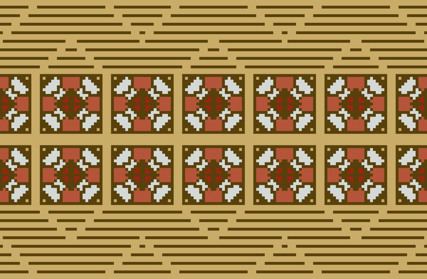 Pixel Geometric Abstract Geometric Pattern Designfolk Embroidery, Aztec Geometric Ornament Print. Design for Carpet, Wallpaper, Clothing, Wrapping, Fabric vector