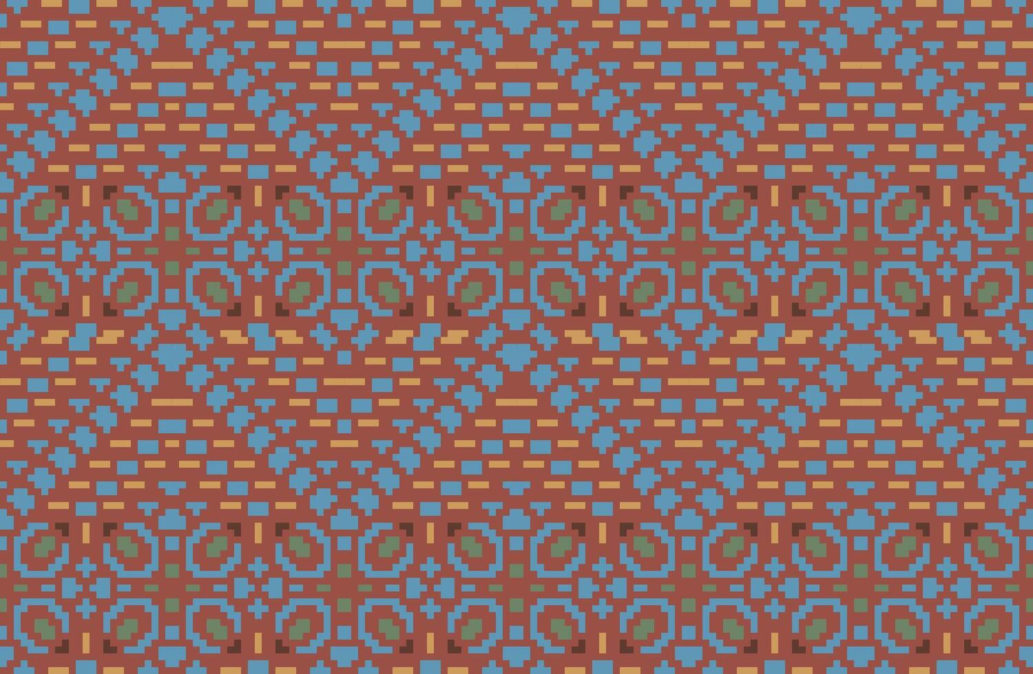 Classic Traditional Pattern Designfolk Embroidery, Aztec Geometric Ornament Print. Design for Carpet, Wallpaper, Clothing, Wrapping, Fabric vector