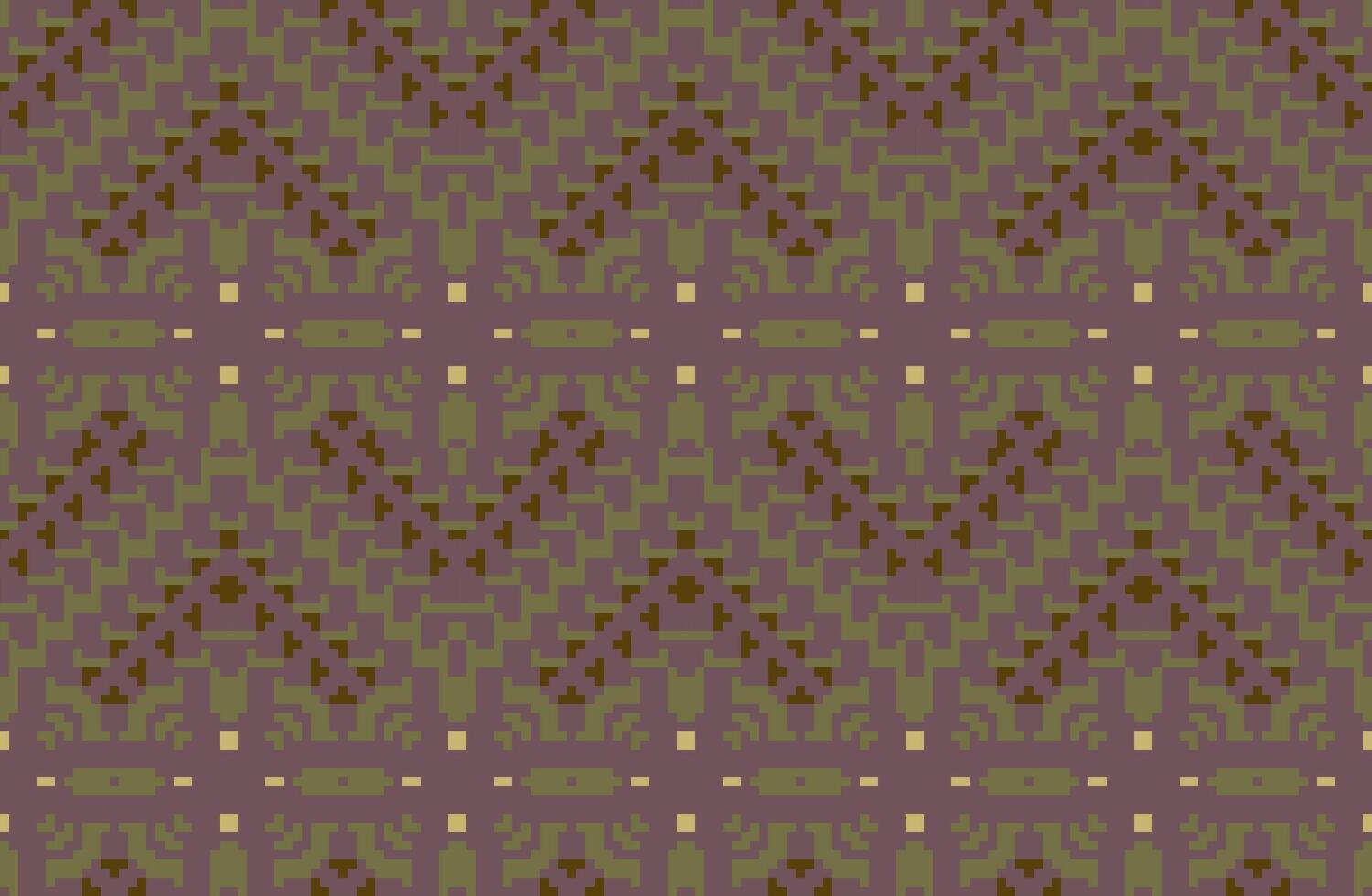 Kuwait Islamic Geometric Patterns Drawingfolk Embroidery, Aztec Geometric Ornament Print. Design for Carpet, Wallpaper, Clothing, Wrapping, Fabric vector