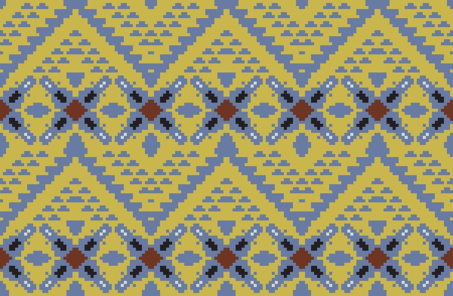 Shawl Traditional Japanese Patternfolk Embroidery, Aztec Geometric Ornament Print. Design for Carpet, Wallpaper, Clothing, Wrapping, Fabric vector