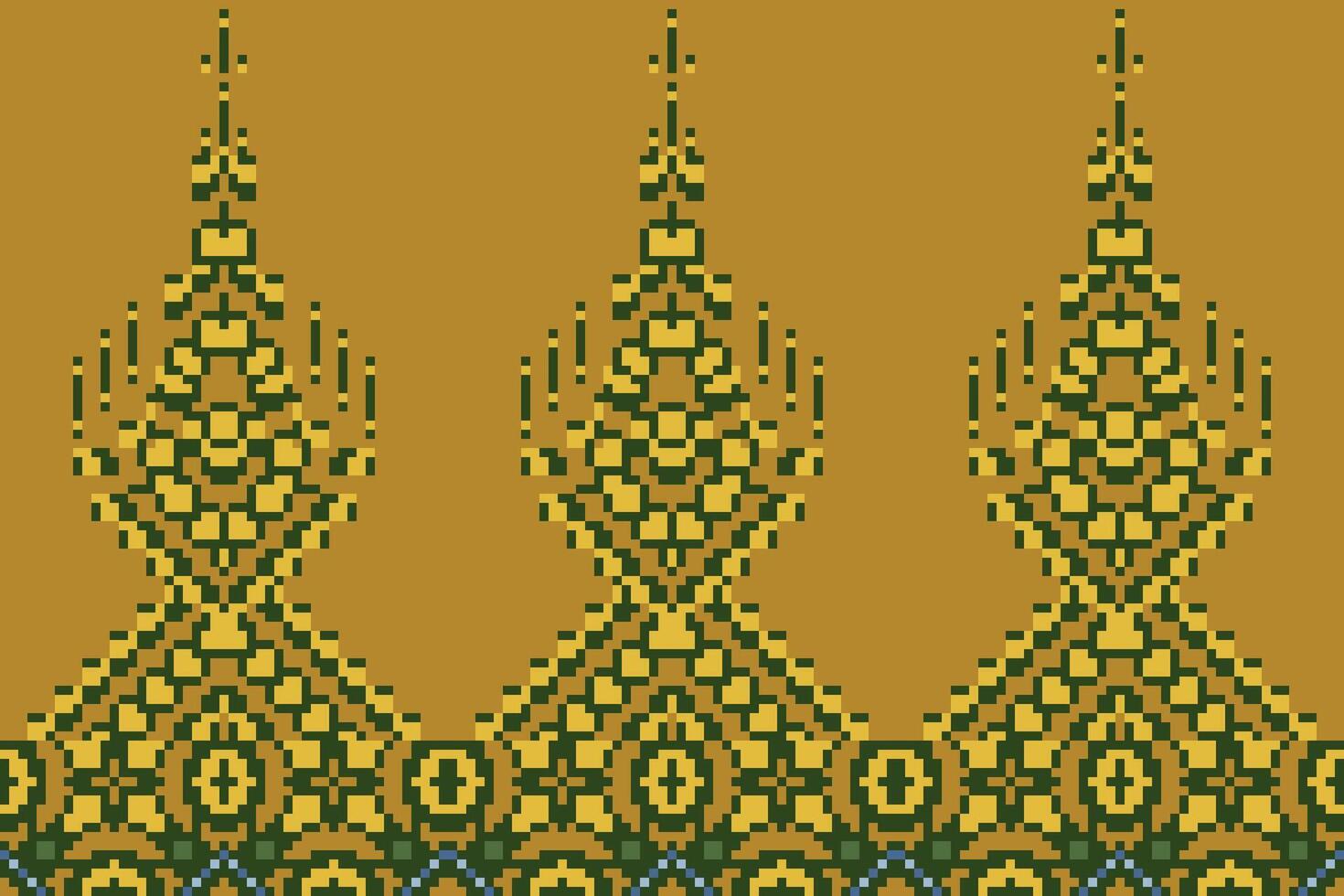 Arabic Islamic Geometric Patterns Drawingfolk Embroidery, Aztec Geometric Ornament Print. Design for Carpet, Wallpaper, Clothing, Wrapping, Fabric vector