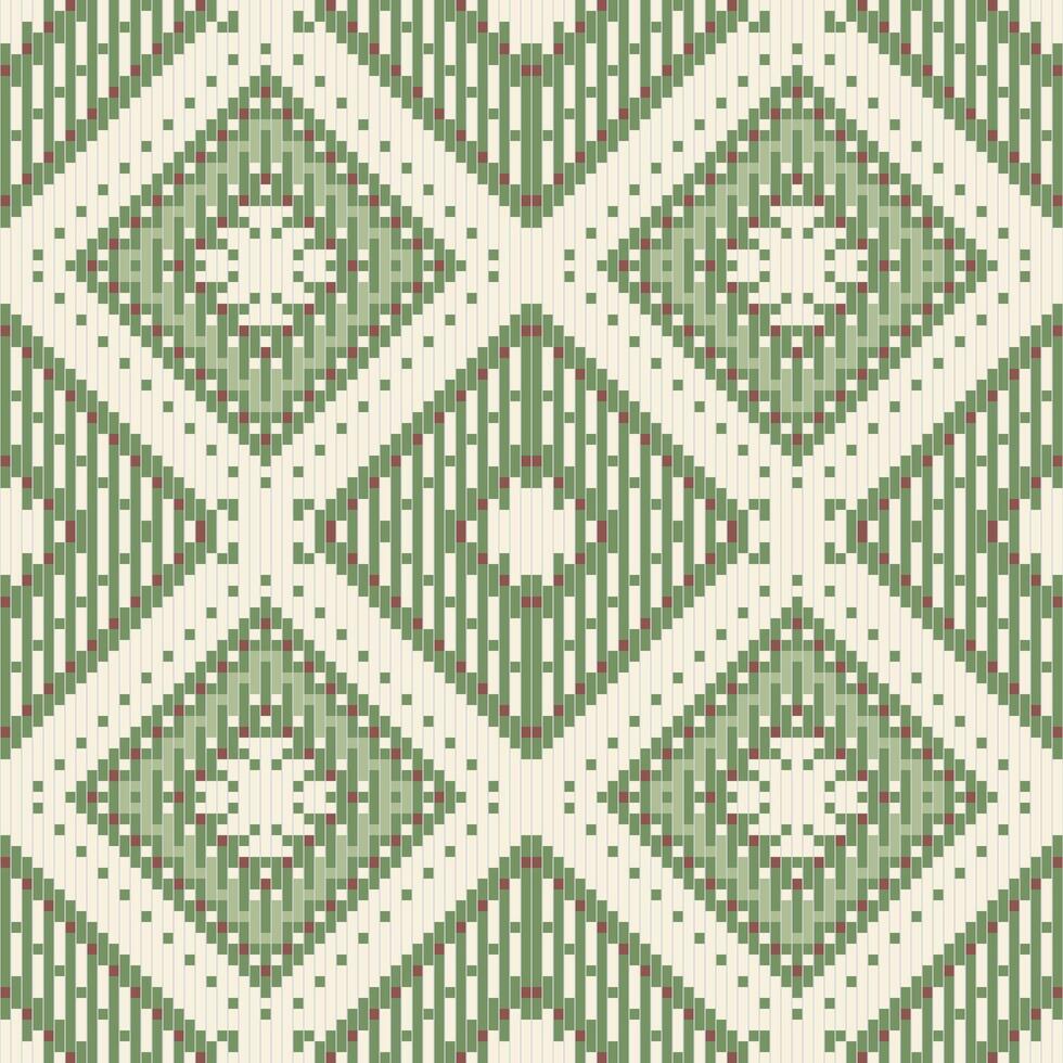 Geometric Tribal Geometric Pattern Designfolk Embroidery, Aztec Geometric Ornament Print. Design for Carpet, Wallpaper, Clothing, Wrapping, Fabric vector