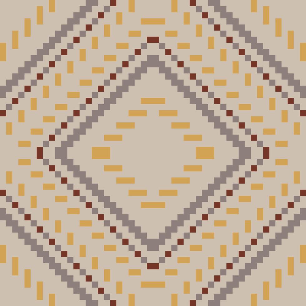 Native Arabic Pattern Mehndi Designfolk Embroidery, Aztec Geometric Ornament Print. Design for Carpet, Wallpaper, Clothing, Wrapping, Fabric vector