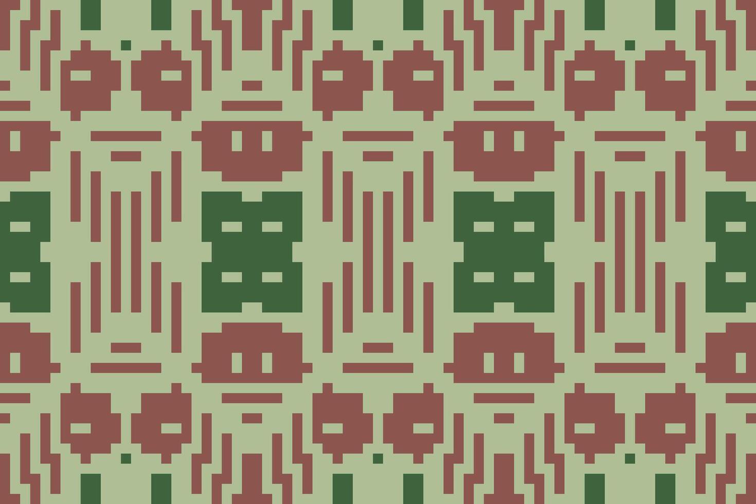 Classic Ethnic Tribal Patternfolk Embroidery, Aztec Geometric Ornament Print. Design for Carpet, Wallpaper, Clothing, Wrapping, Fabric vector