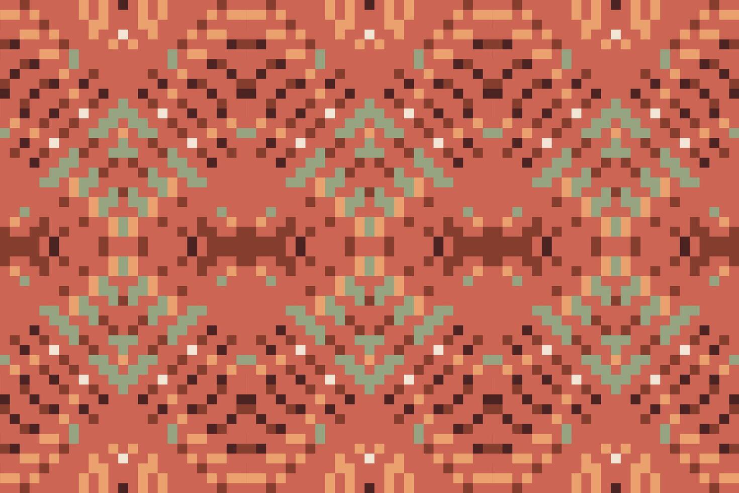 Native Patterns Ndebele Traditional Pattern Artfolk Embroidery, Aztec Geometric Ornament Print. Design for Carpet, Wallpaper, Clothing, Wrapping, Fabric vector