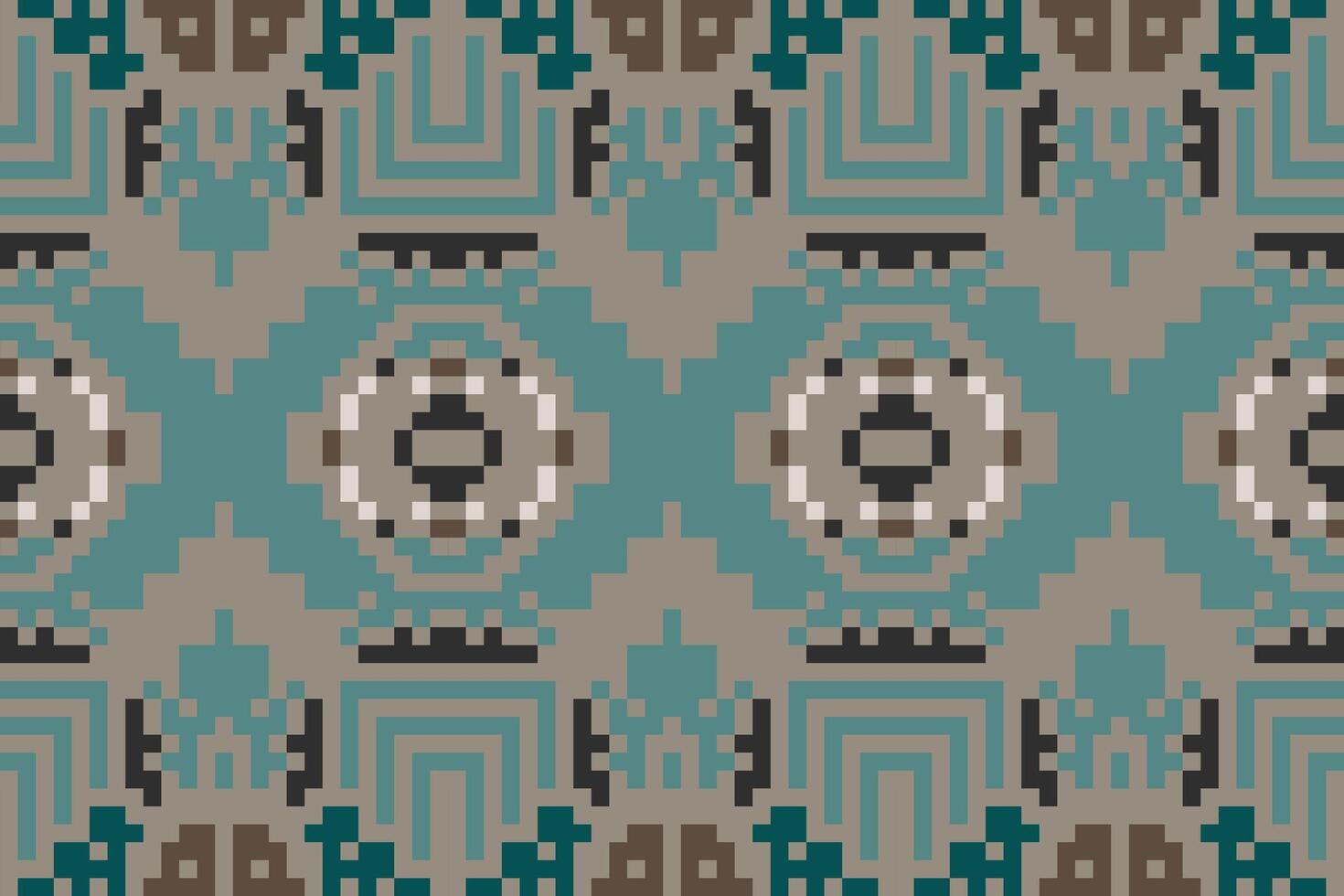 America Ethnic Design Pattern Drawingfolk Embroidery, Aztec Geometric Ornament Print. Design for Carpet, Wallpaper, Clothing, Wrapping, Fabric vector