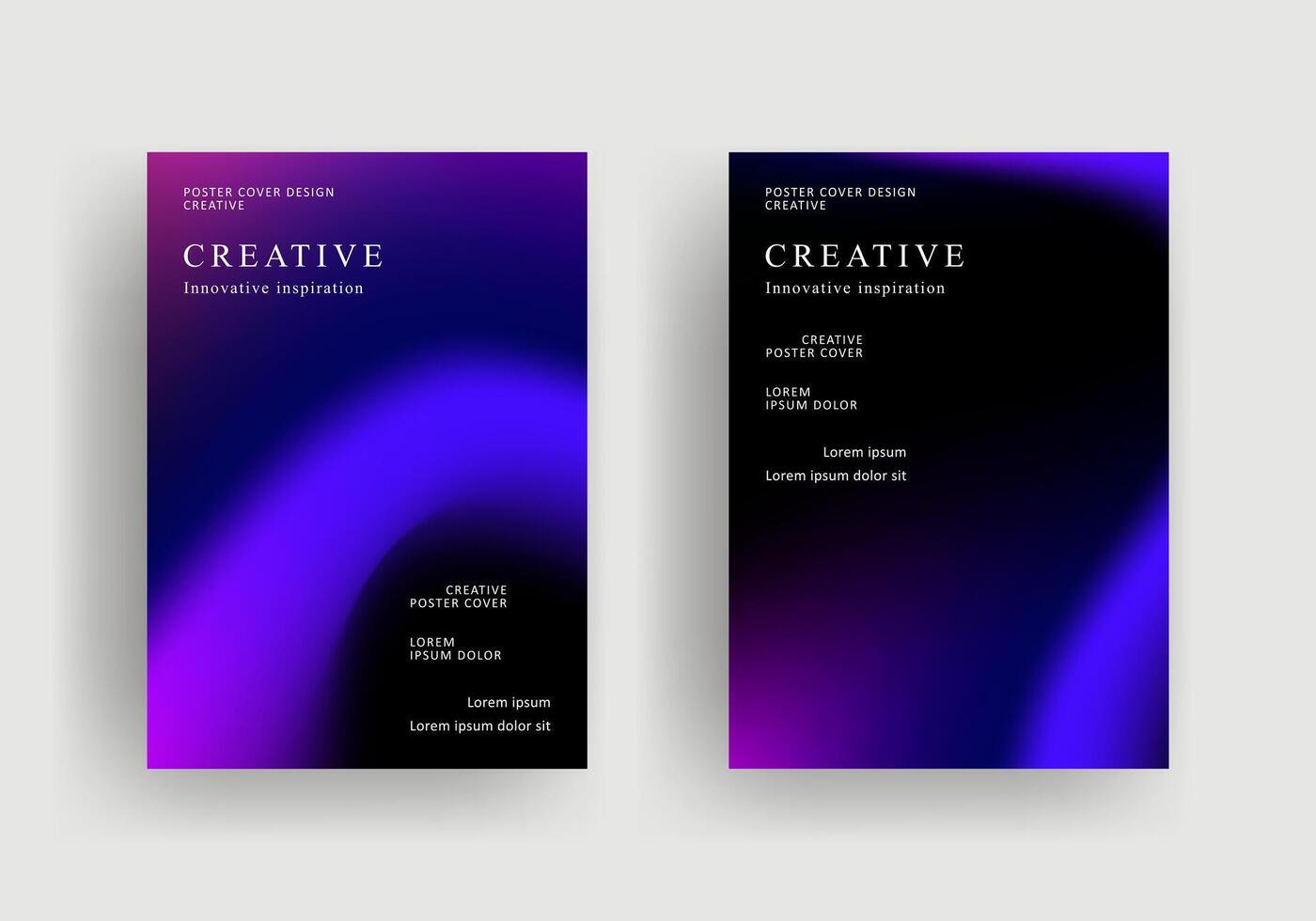 modern fluid gradient brochure design and trendy report business flyers poster template. vector