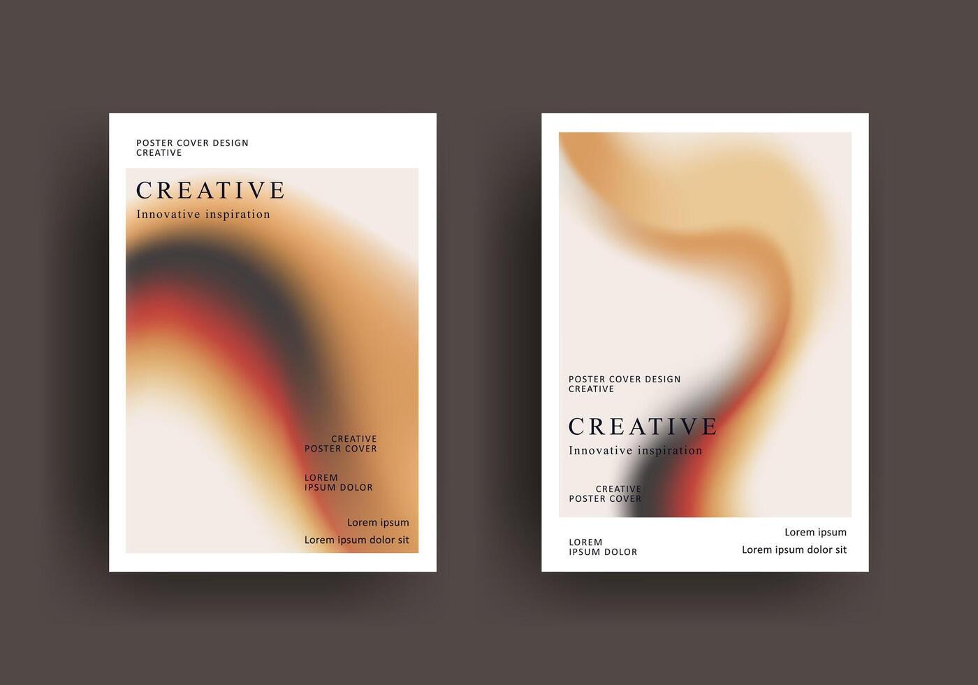poster, brochure background template. gradient design vector