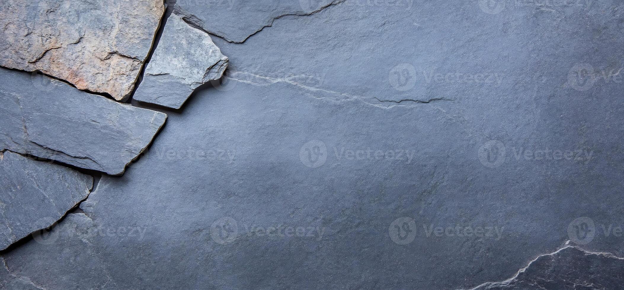 A close up of a stone wall with cracks photo