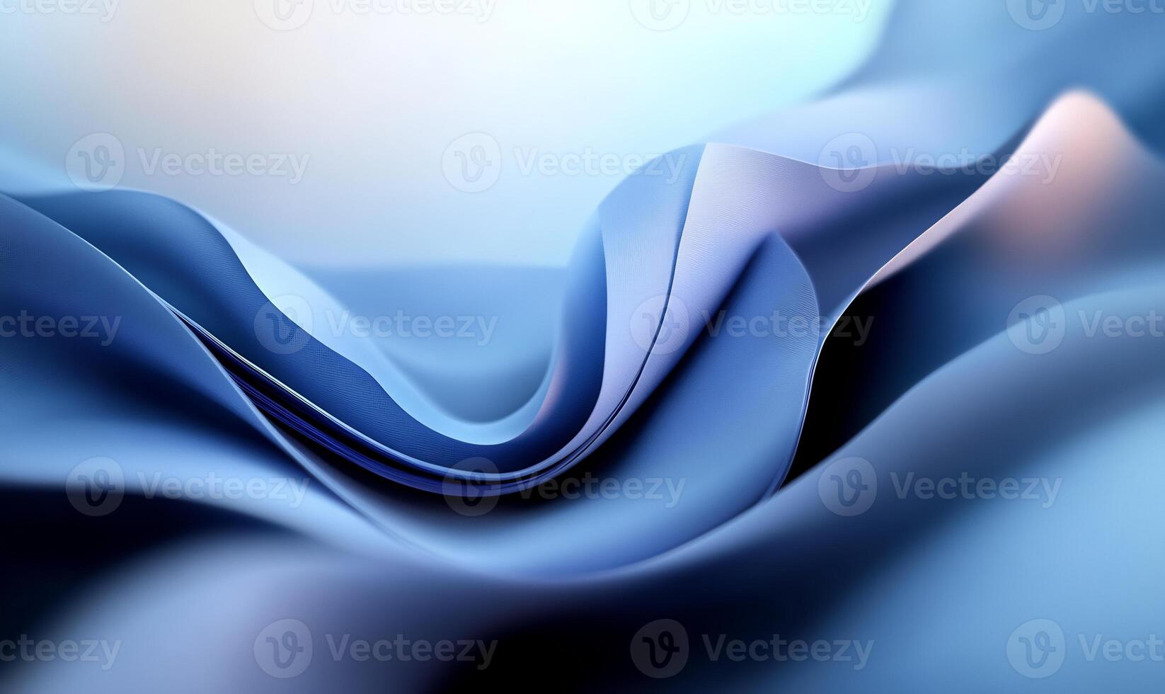 Abstract blue fabric background photo