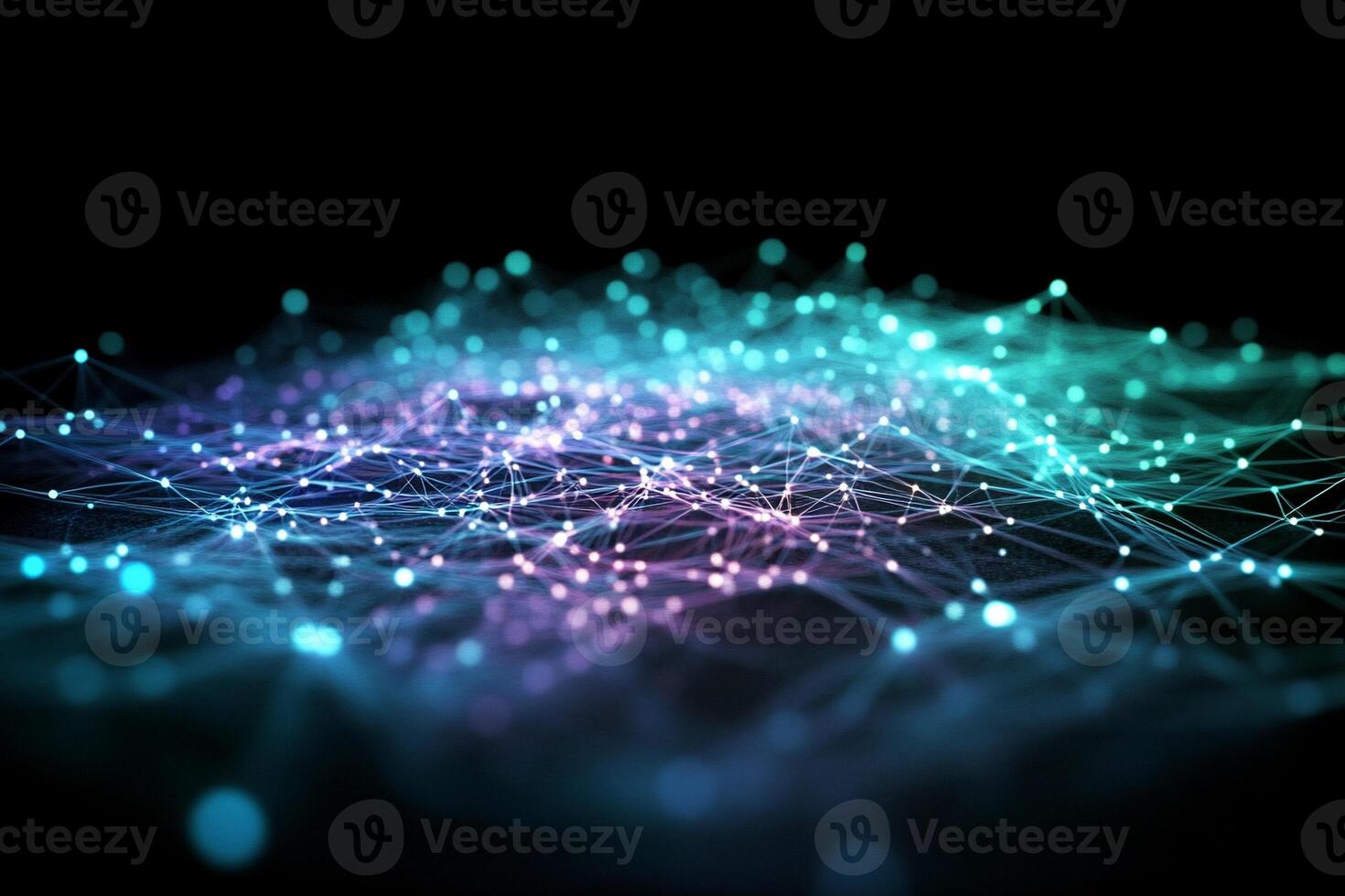 Abstract glowing network connection., network photo