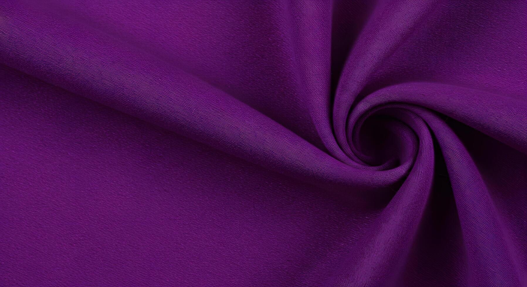 Elegant Purple Fabric Texture Swirl Close Up Photography Rich Deep Color Abstract Background Design photo