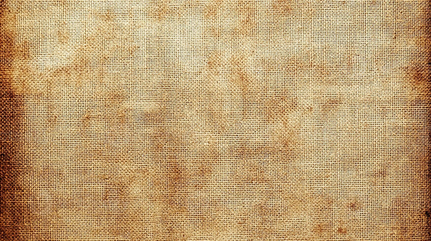 Rustic Vintage Burlap Fabric Texture with Natural Woven Pattern photo