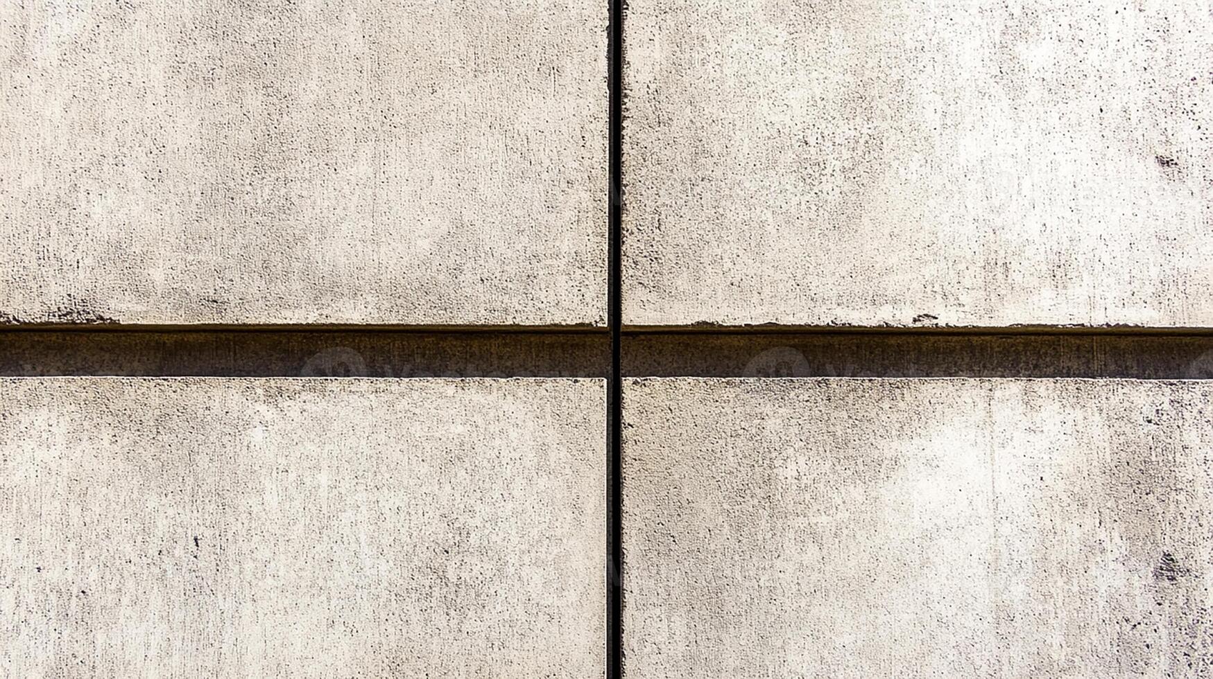 Concrete Wall Texture with Geometric Grid Pattern photo