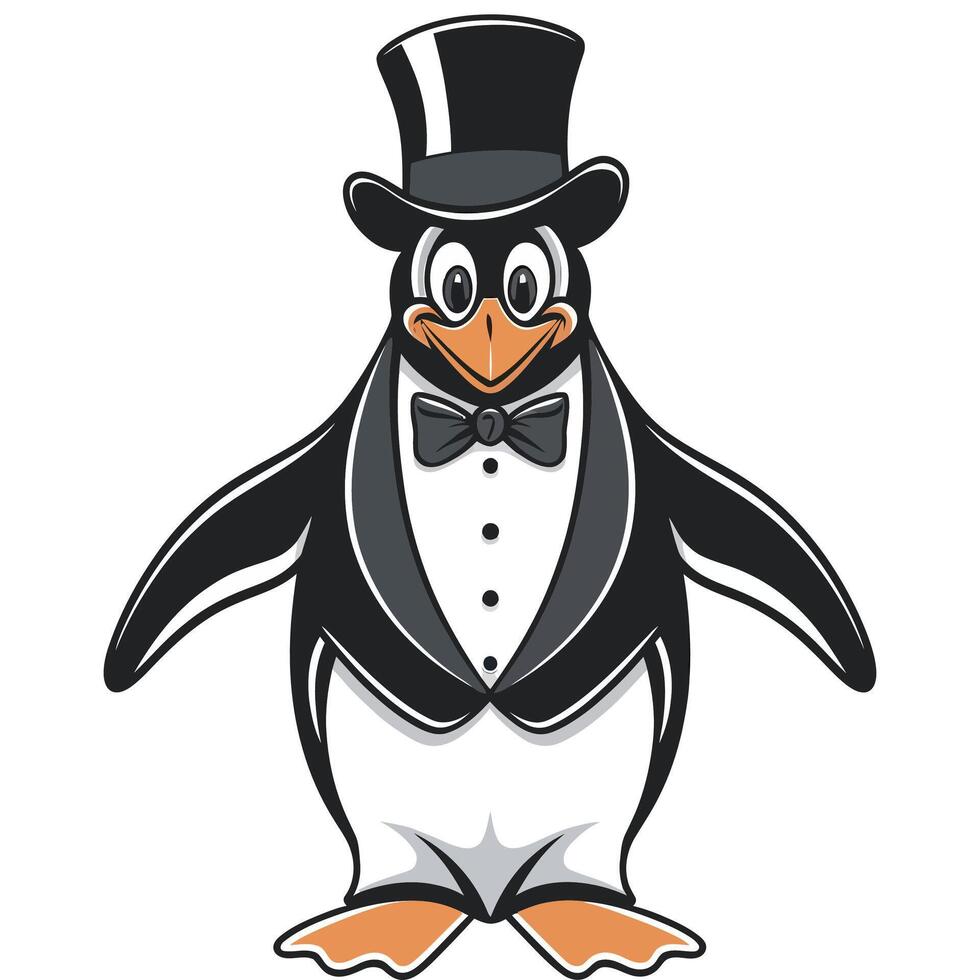 Bold and Clean Tennessee Tuxedo Design. vector
