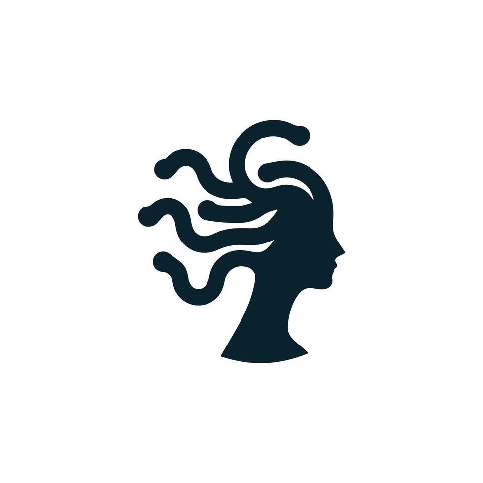medusa head icon, medusa head icon, medusa head icon, medusa head icon vector
