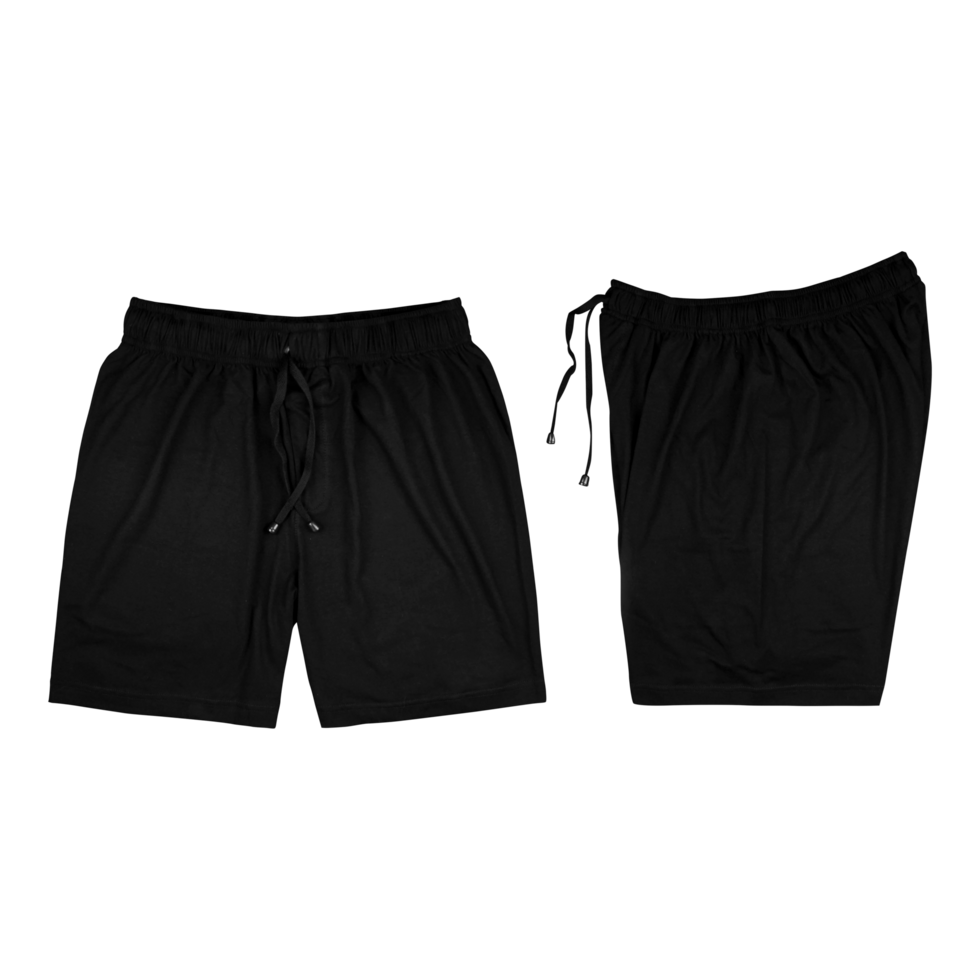 Fashion clothing black boxer shorts png