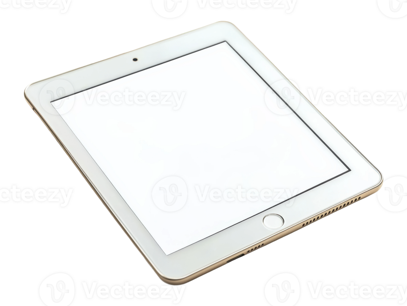 Exploring digital innovation technology tablet mockup studio side view png