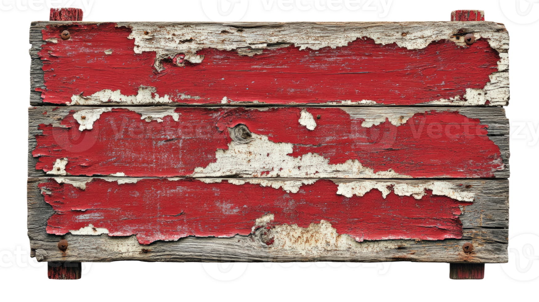 Weathered red wooden plank rustic setting texture png