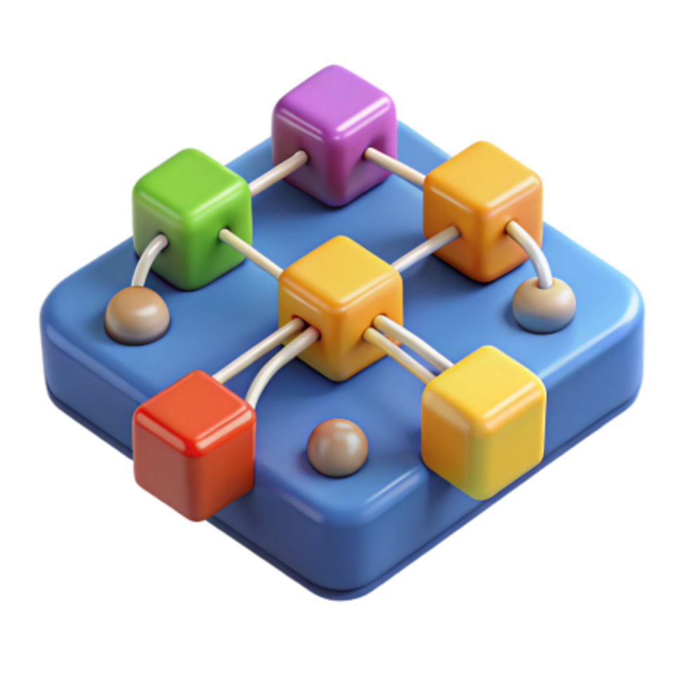 wonderful classic Connecting Colorful Cubes A Modular System genuine png