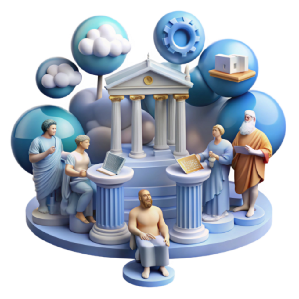 wonderful minimalist Ancient Wisdom Meets Modern Technology A Digital Learning Experience high quality png