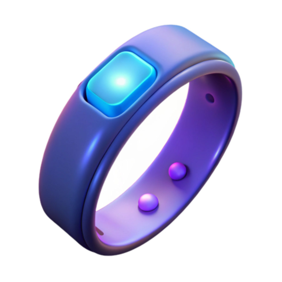 serene traditional Smart Ring with Interactive Button Wearable Tech exclusive png