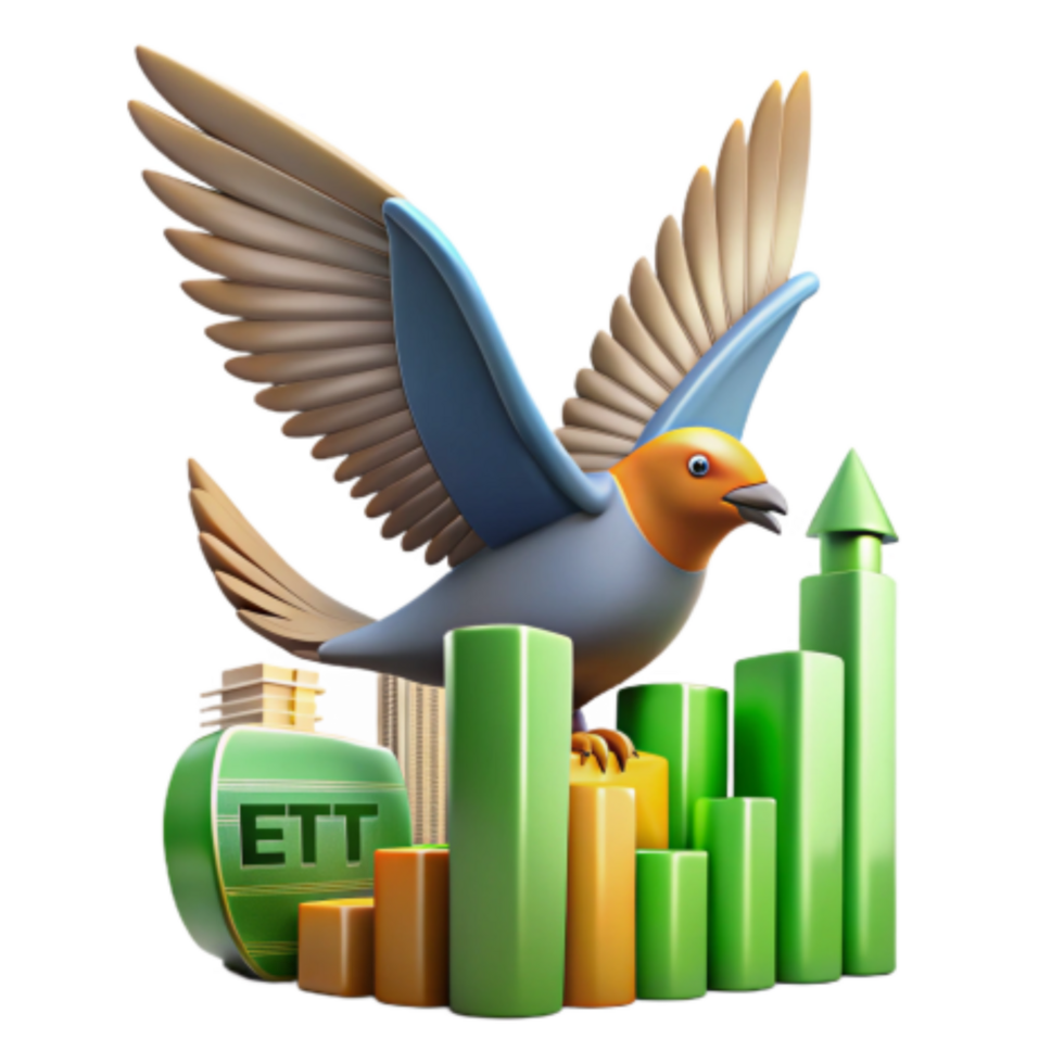 vibrant minimalist Financial Growth Soaring Profits Investment Trends genuine png