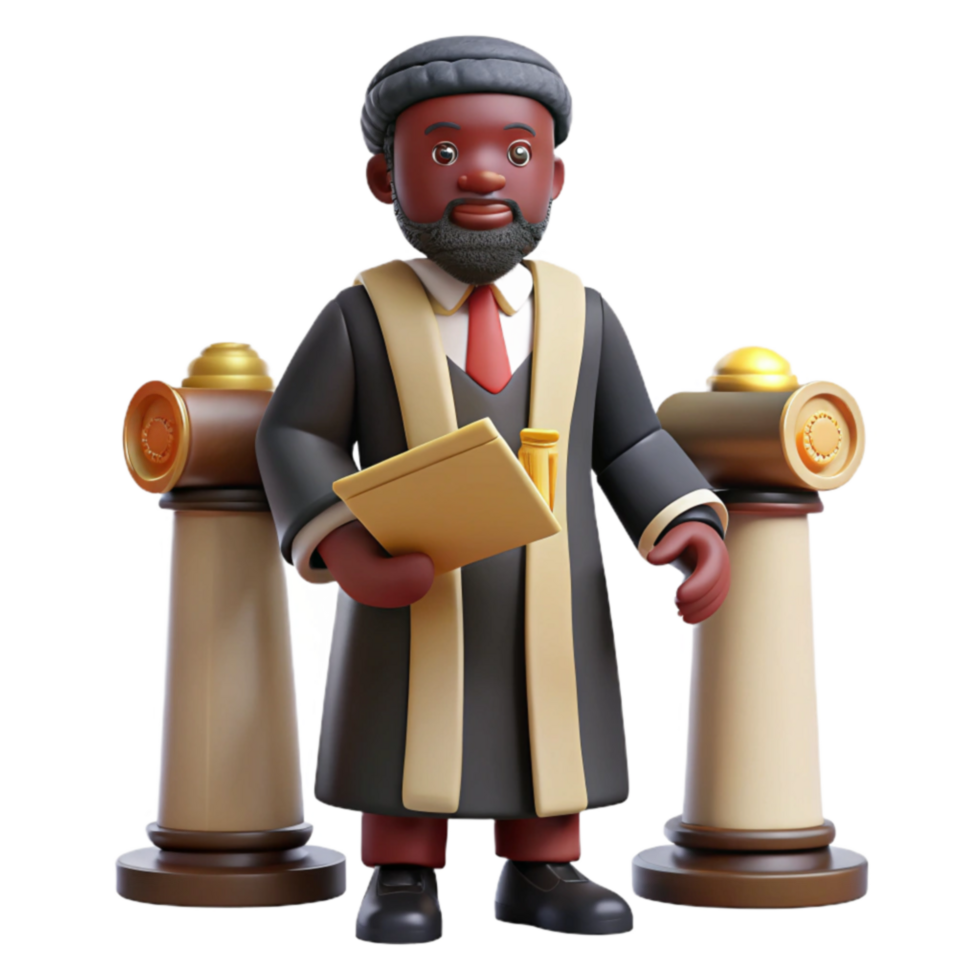 magnificent modern Justice, Law, Court, Legal Profession, 3D Render, Judge, Attorney, Pillars of Justice, Legal System, Jurisprudence authentic png