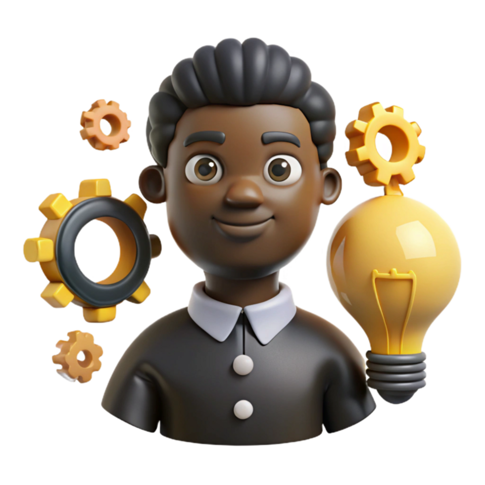 magnificent creative Innovative Solutions Gears, Ideas, and Problem Solving professional png