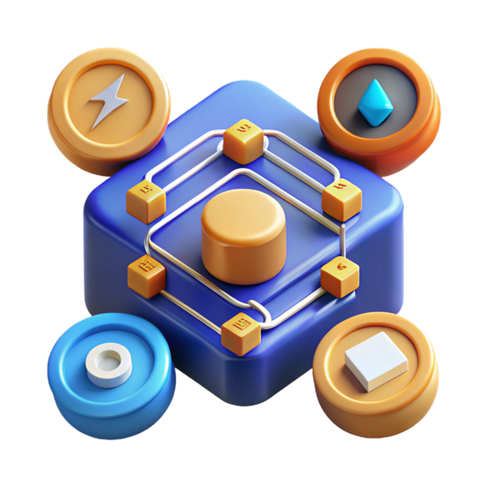 stunning classic Cryptocurrency Network Decentralized, Secure, and Interoperable exclusive png