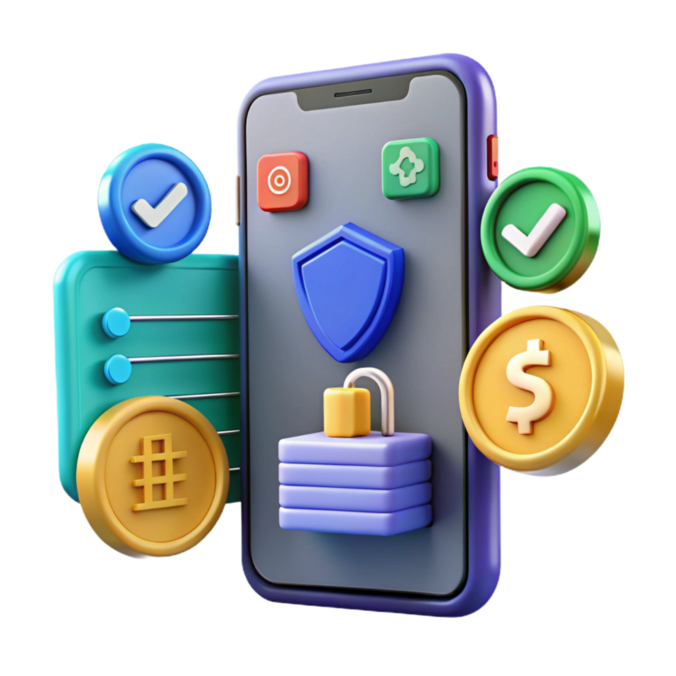 wonderful traditional Mobile Security Secure Online Transactions Financial Protection authentic png