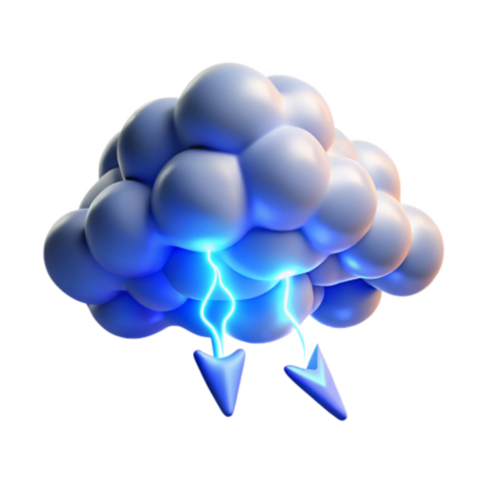 elegant contemporary Cloud Computing Lightning-Fast Data Transfer Storage exclusive png
