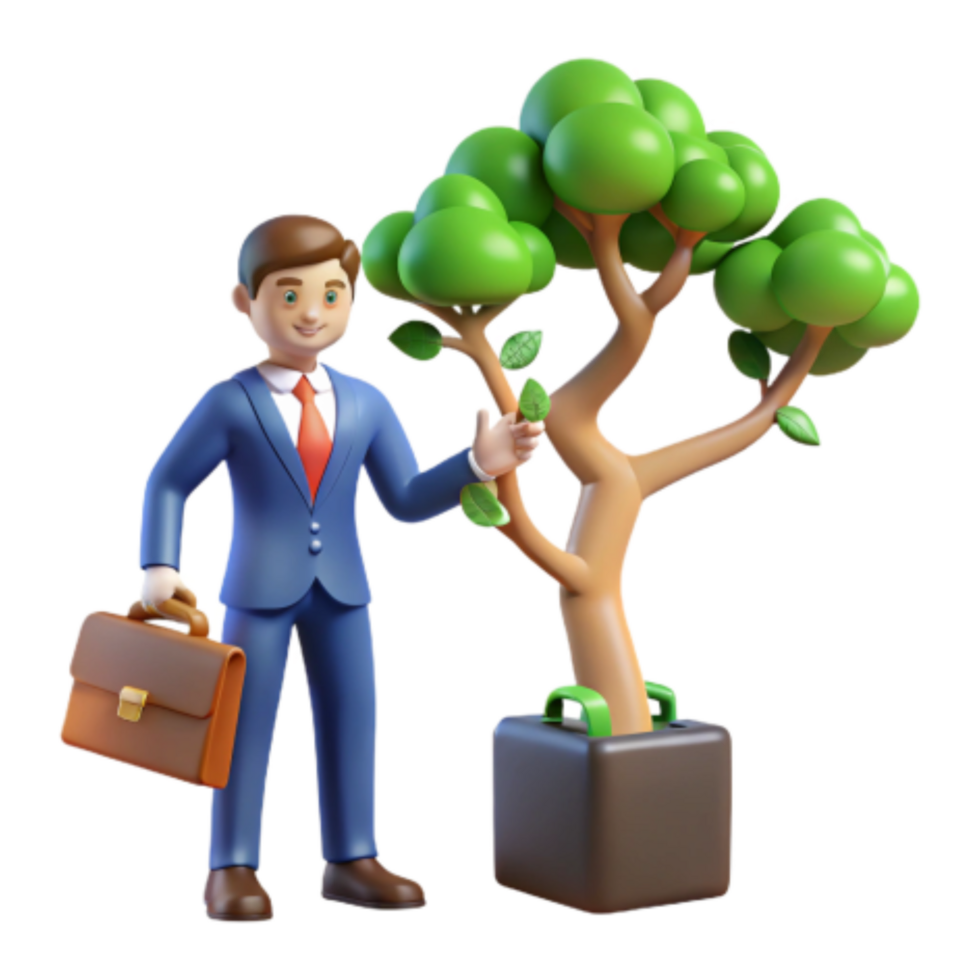 serene traditional Business Growth Cultivating Success exclusive png